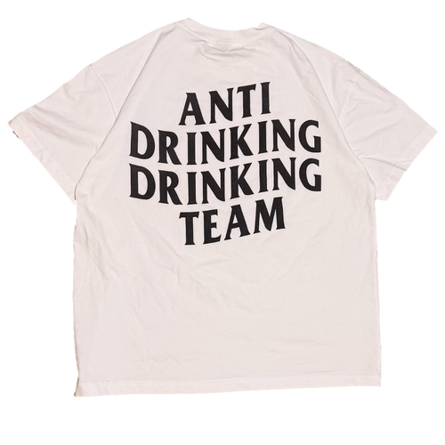 Anti Drinking Shirt - Coke White
